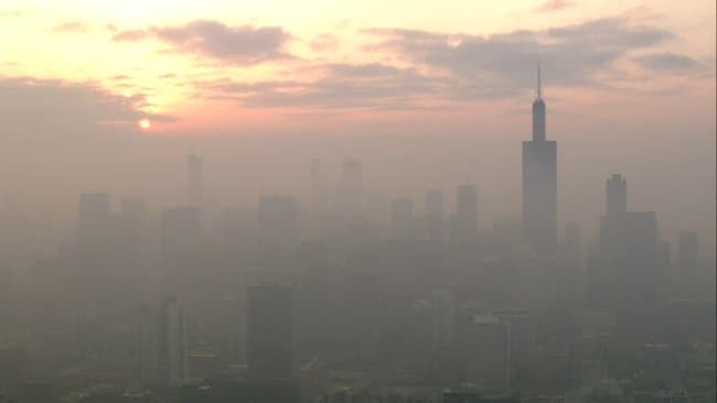 Chicago Air Quality Index below 100 by...? card icon