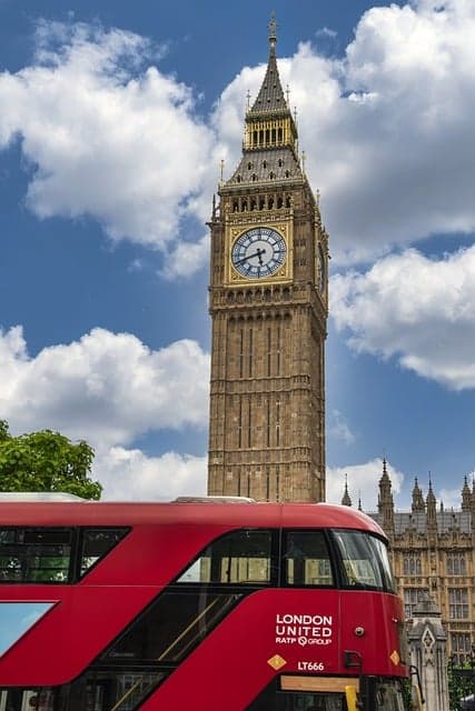 Highest temperature in London on June 6?