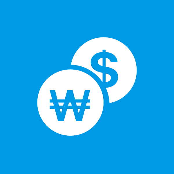 icon for USDKRW Daily Up or Down