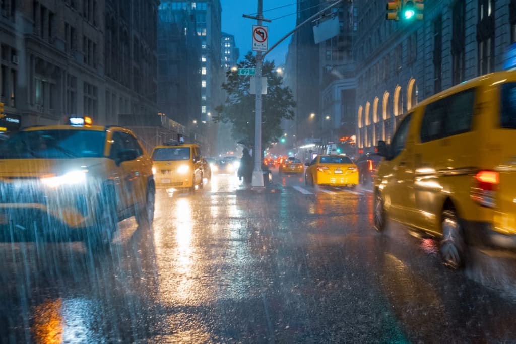 Precipitation in NYC in June?